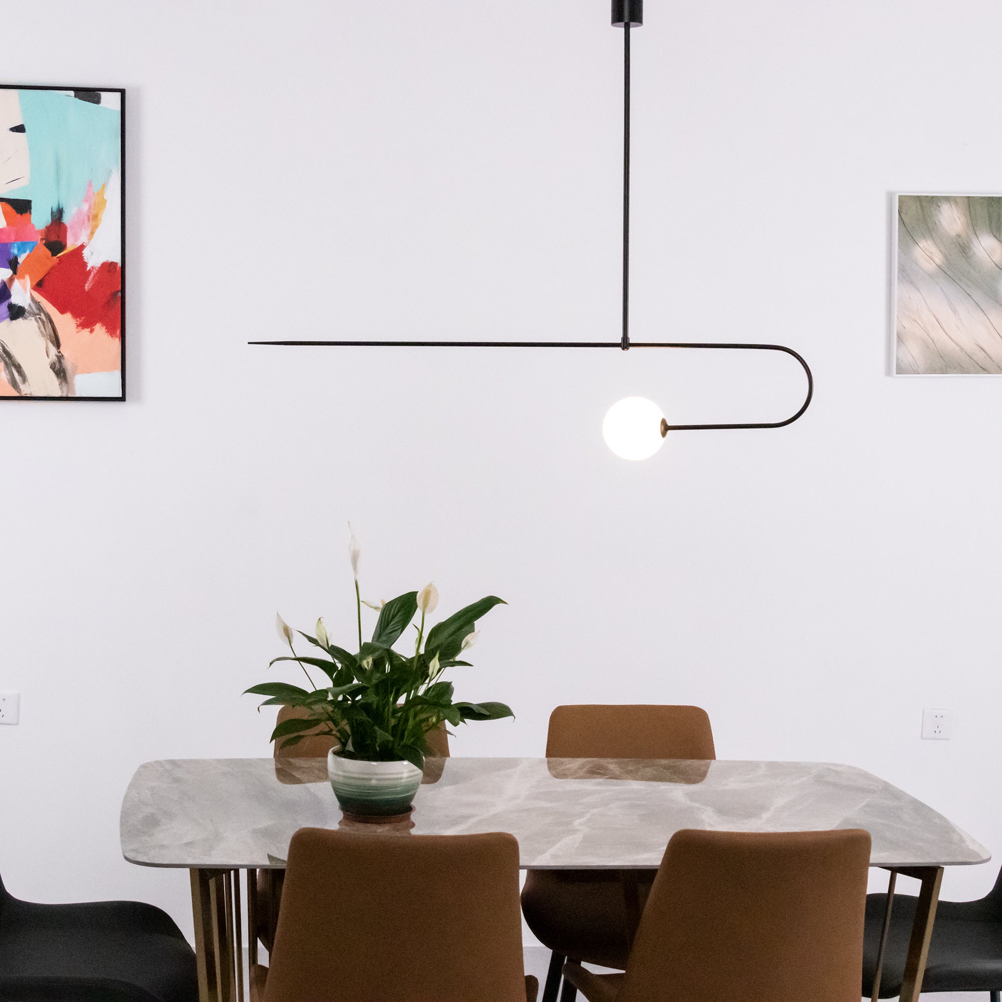 Ceiling Suspension Lighting Lobby