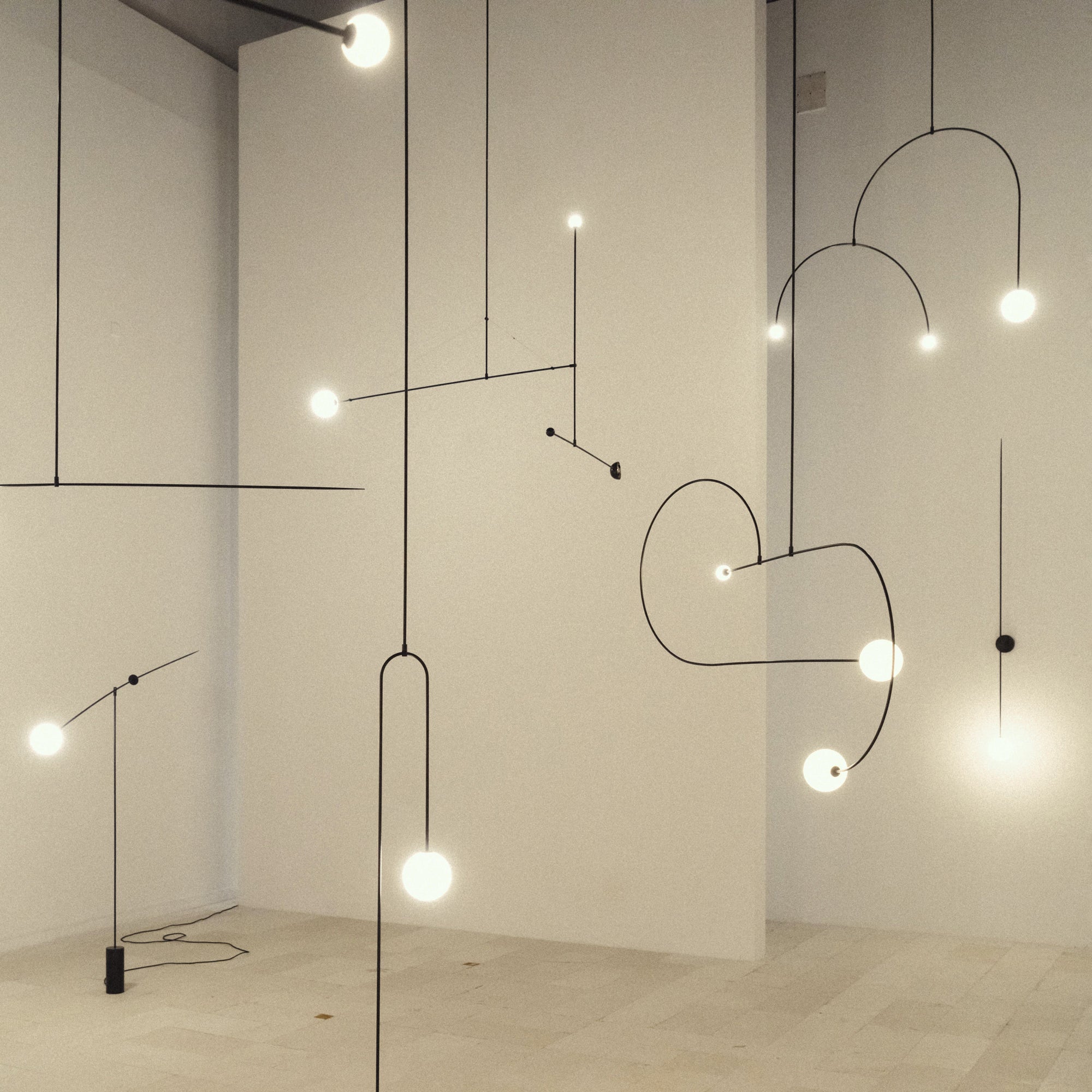 Ceiling Suspension Lighting Lobby