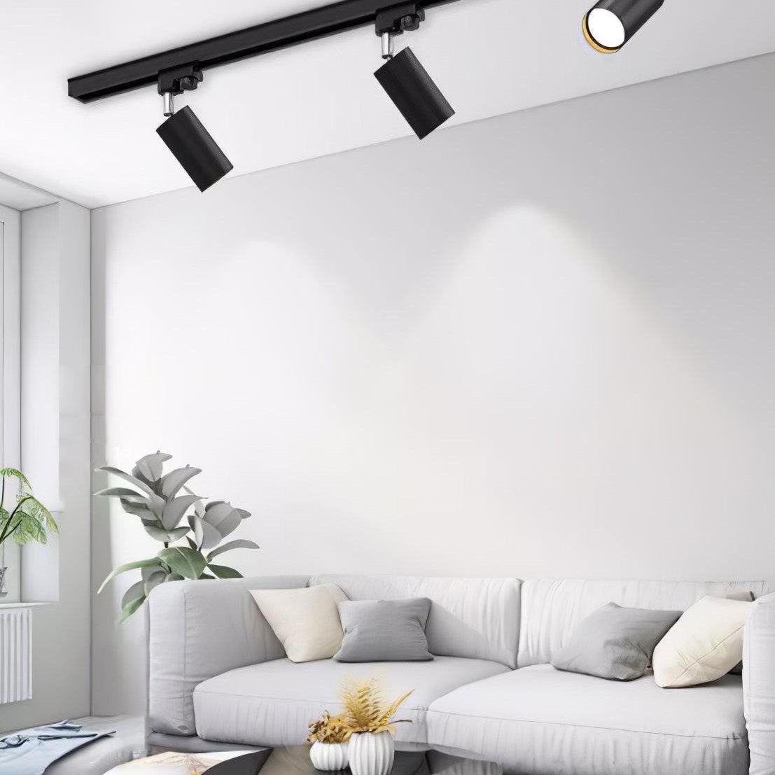 Ceiling Track Adjustable Spotlight Fixture Lighting Lobby