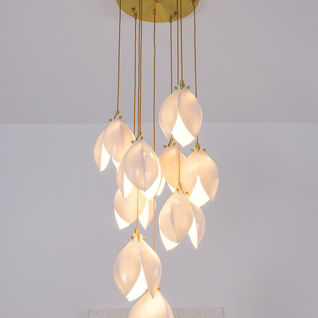 Celeste Flora Ceiling Pendant Lighting Lobby