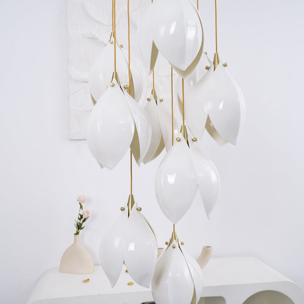 Celeste Flora Ceiling Pendant Lighting Lobby