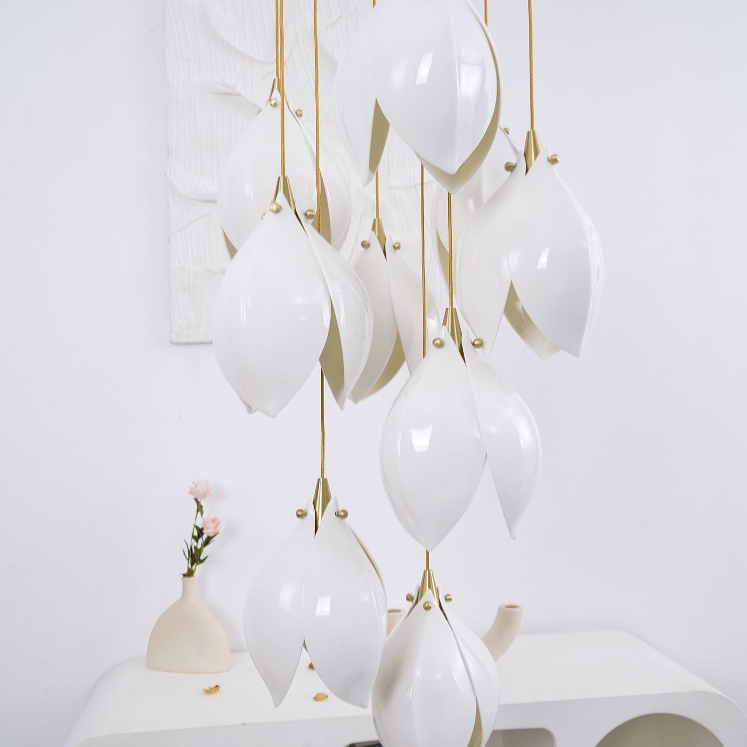 Celeste Flora Ceiling Pendant Lighting Lobby