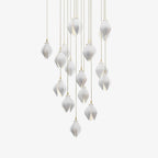 Celeste Flora Ceiling Pendant Lighting Lobby