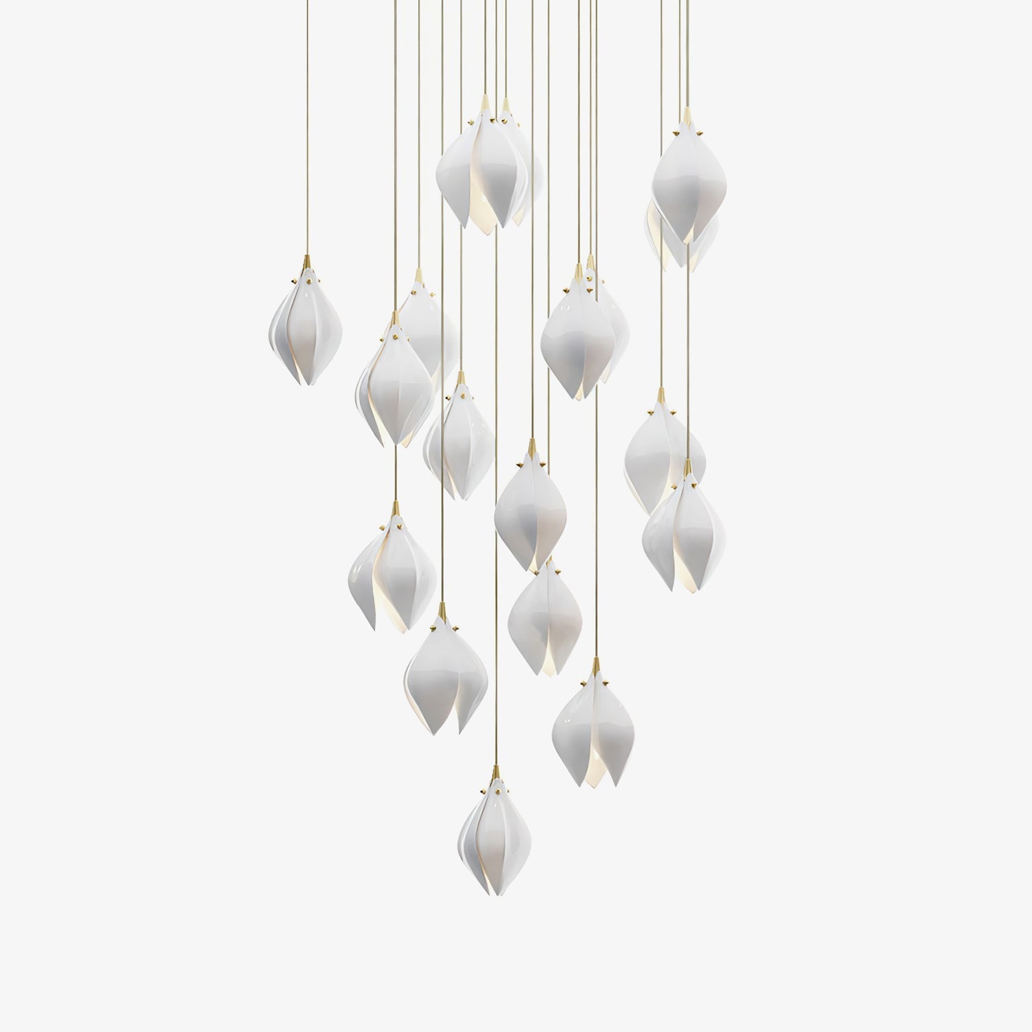Celeste Flora Ceiling Pendant Lighting Lobby