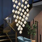 Celeste Flora Ceiling Pendant Lighting Lobby