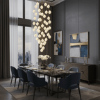 Celeste Flora Ceiling Pendant Lighting Lobby