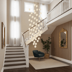 Celeste Flora Ceiling Pendant Lighting Lobby