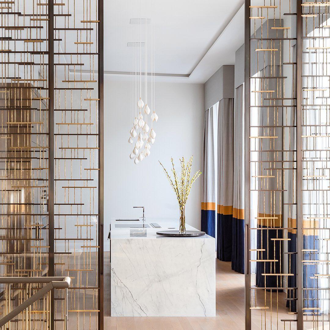 Celeste Flora Ceiling Pendant Lighting Lobby