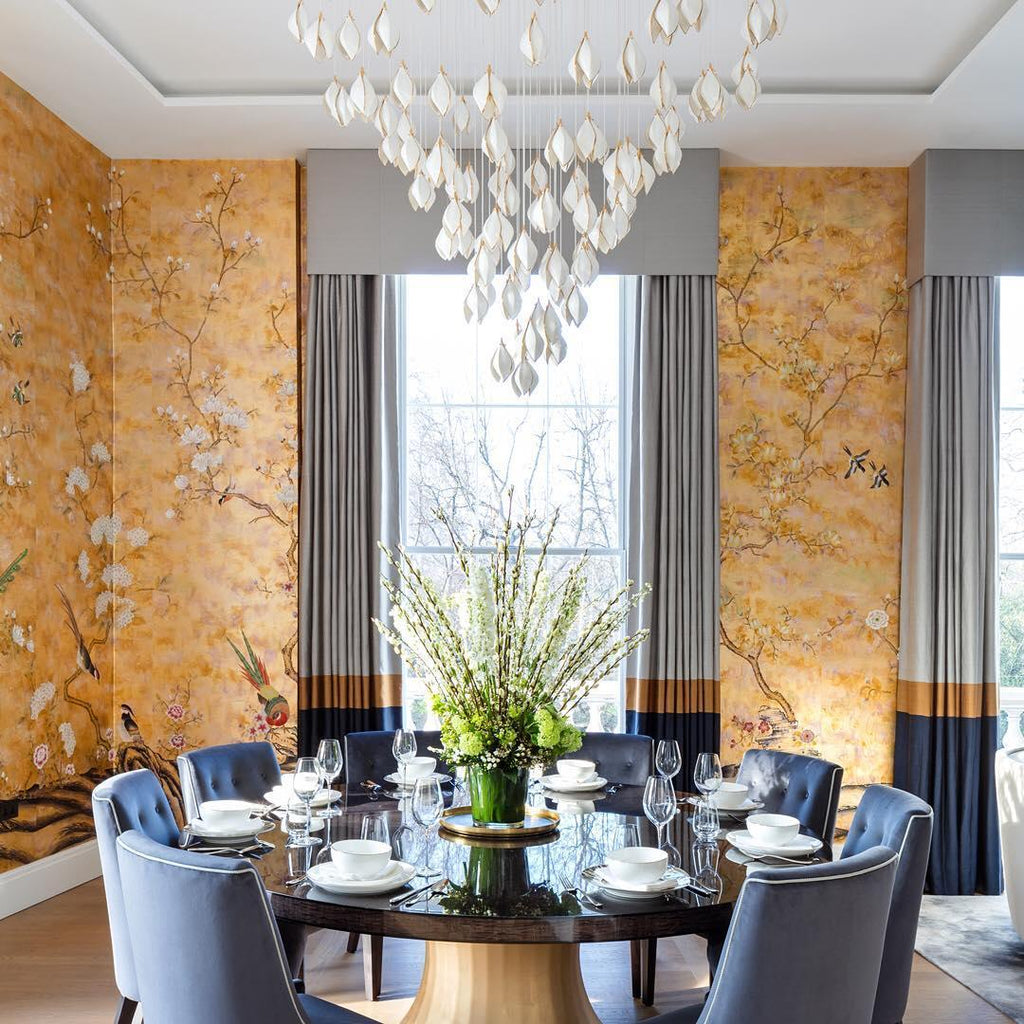 Celeste Flora Ceiling Pendant Lighting Lobby