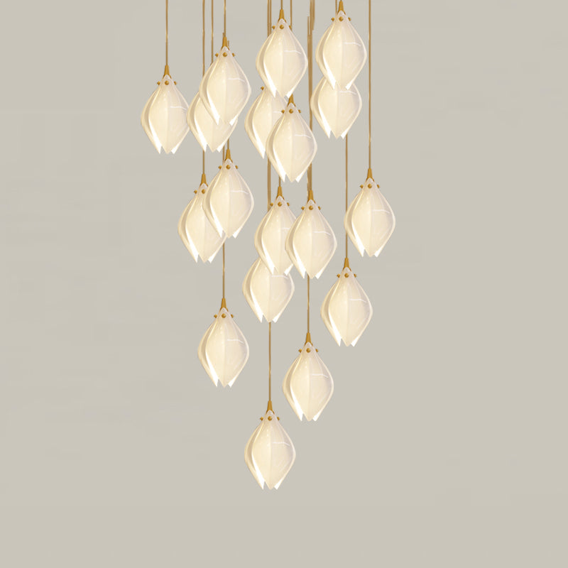 Celeste Flora Ceiling Pendant Lighting Lobby