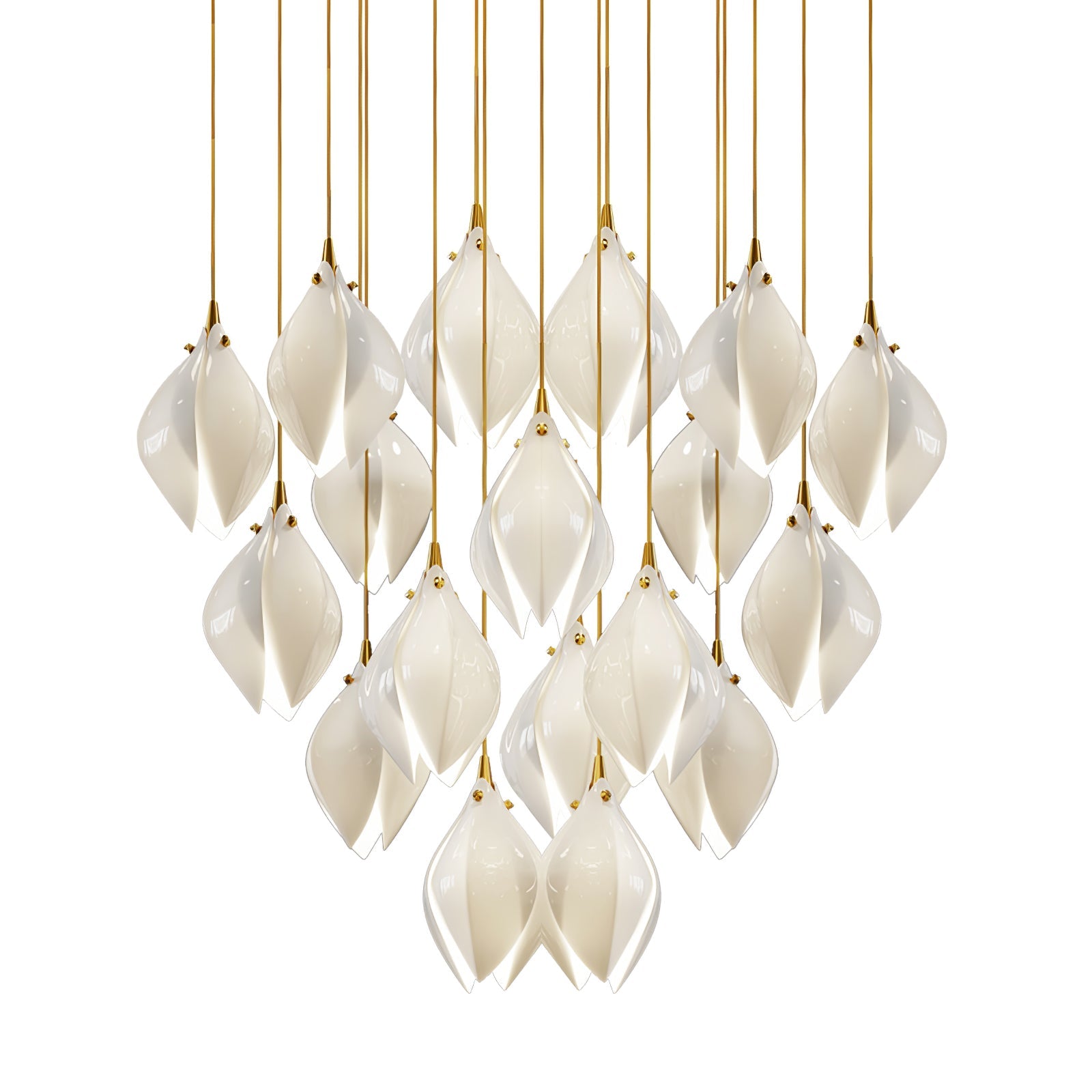 Celeste Flora Ceiling Pendant Lighting Lobby