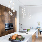 Celeste Flora Ceiling Pendant Lighting Lobby