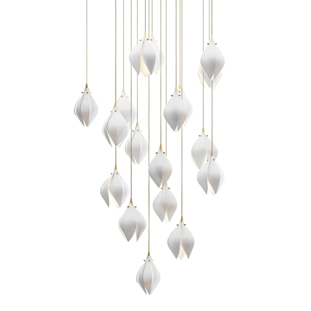 Celeste Flora Ceiling Pendant Lighting Lobby