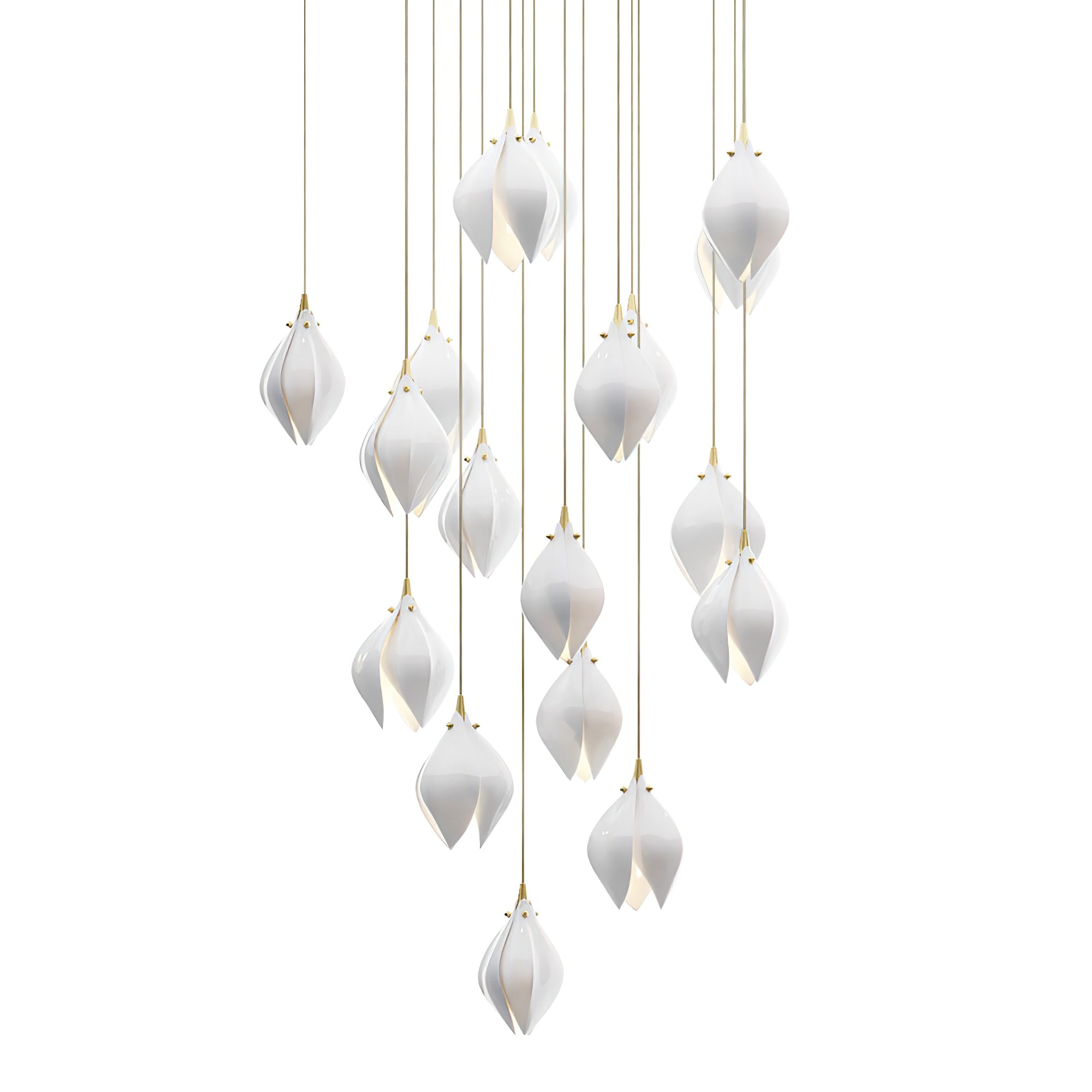 Celeste Flora Ceiling Pendant Lighting Lobby