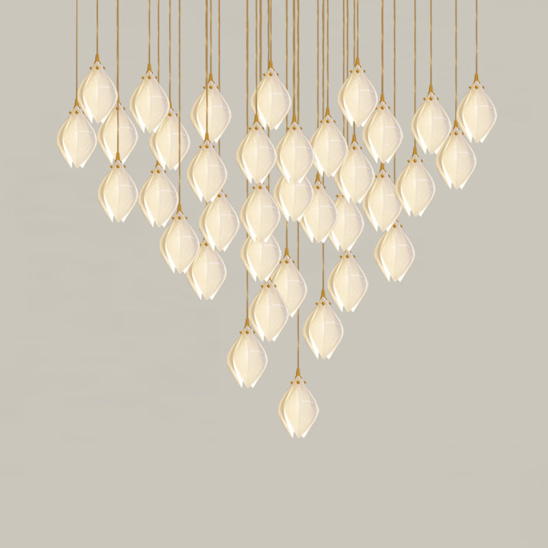Celeste Flora Ceiling Pendant Lighting Lobby
