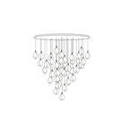 Celeste Flora Ceiling Pendant Lighting Lobby