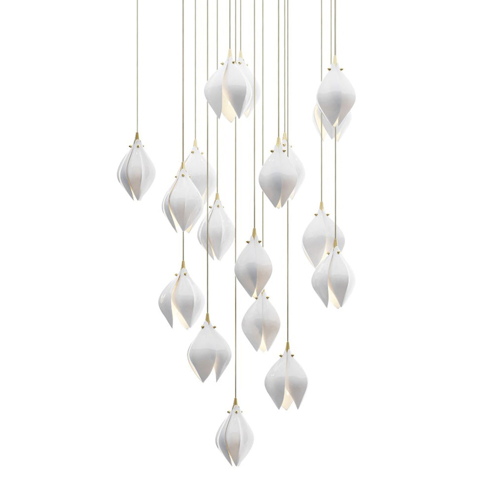 Celeste Flora Ceiling Pendant Lighting Lobby