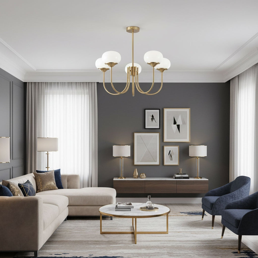 Chandelier Ceiling Suspension Lighting Lobby