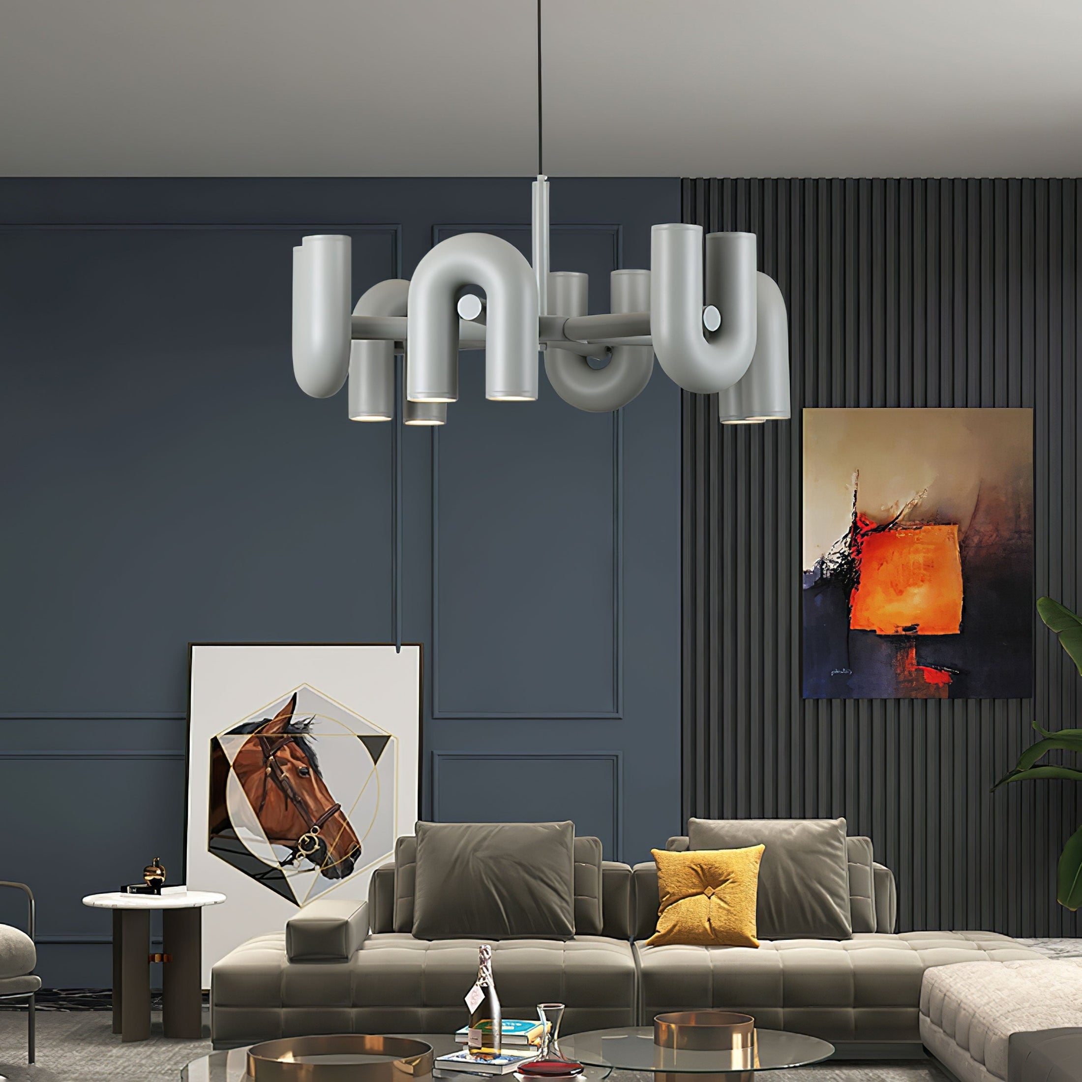 Chandelier Cirkus Ceiling Suspension Lighting Lobby