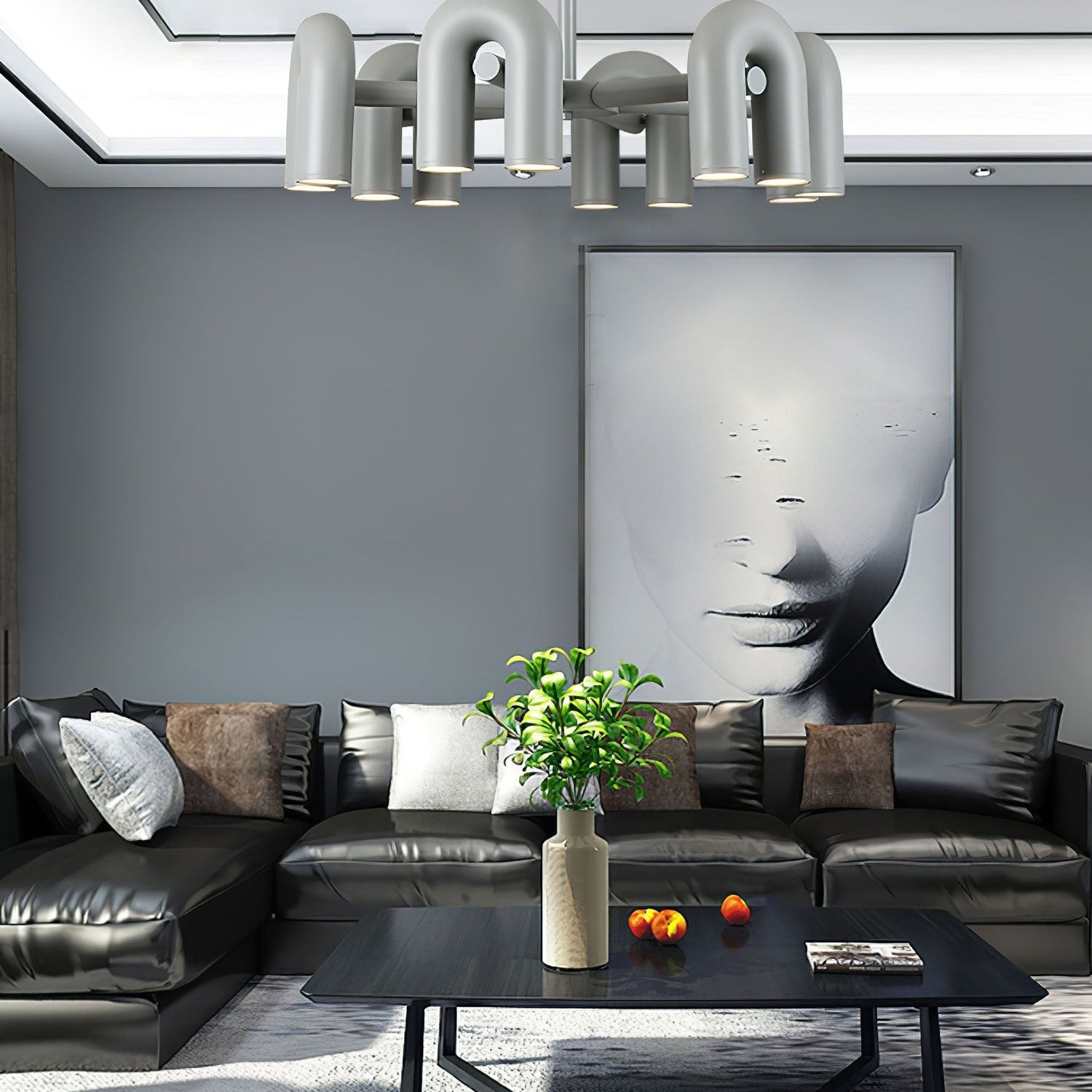 Chandelier Cirkus Ceiling Suspension Lighting Lobby