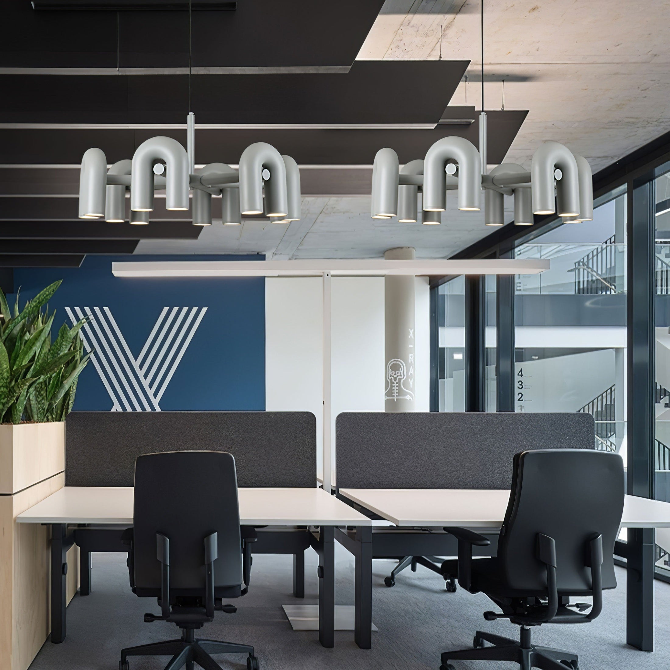 Chandelier Cirkus Ceiling Suspension Lighting Lobby