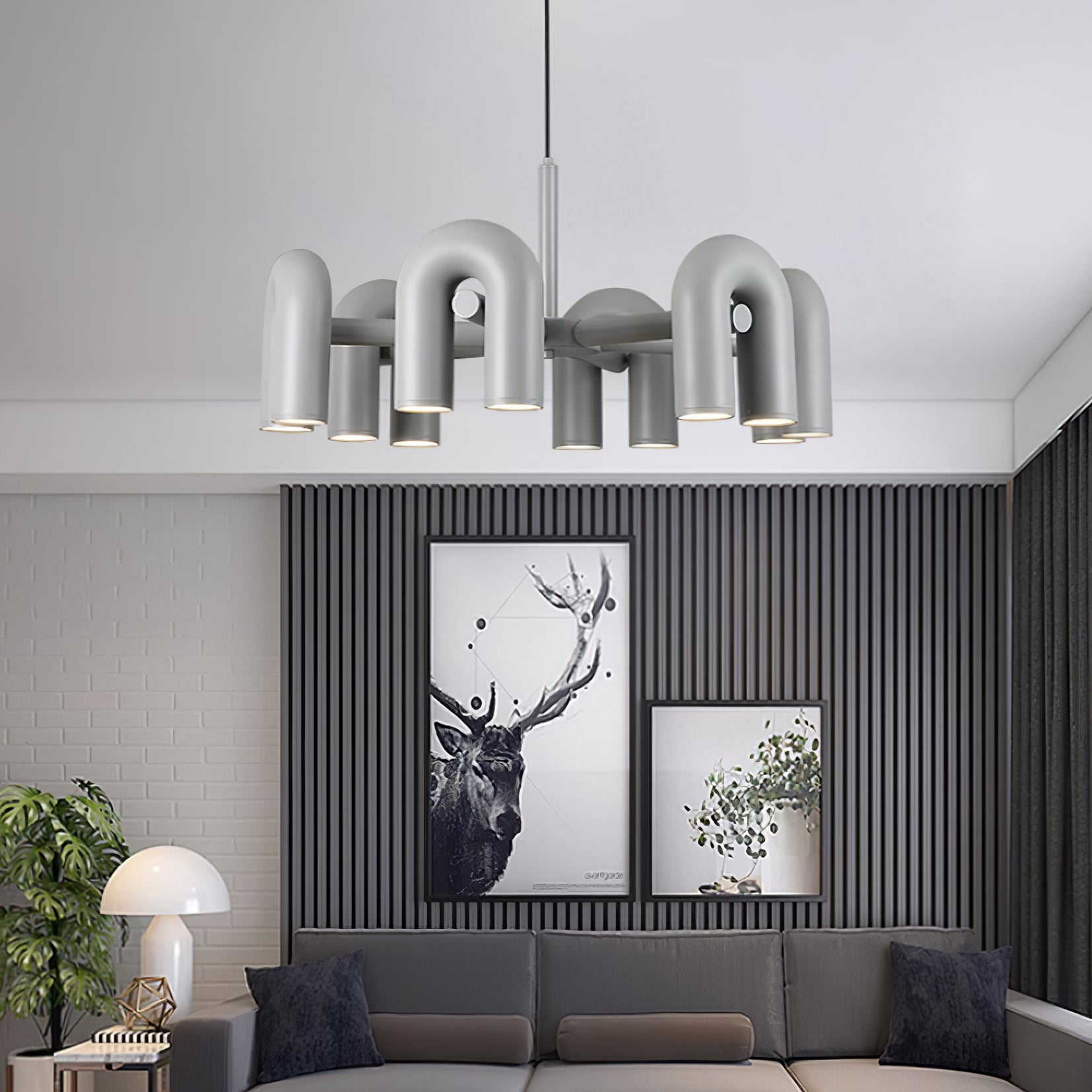 Chandelier Cirkus Ceiling Suspension Lighting Lobby