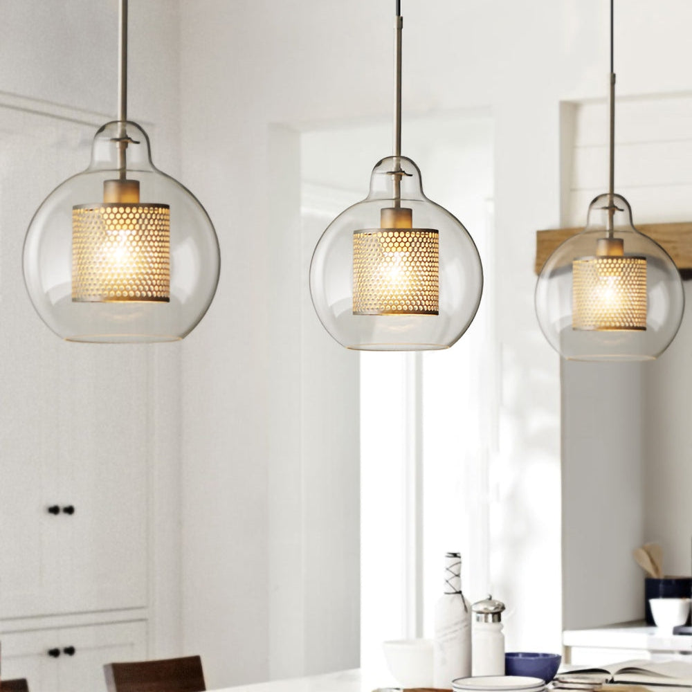 Chiswick Glass Ceiling Suspension Light Lighting Lobby