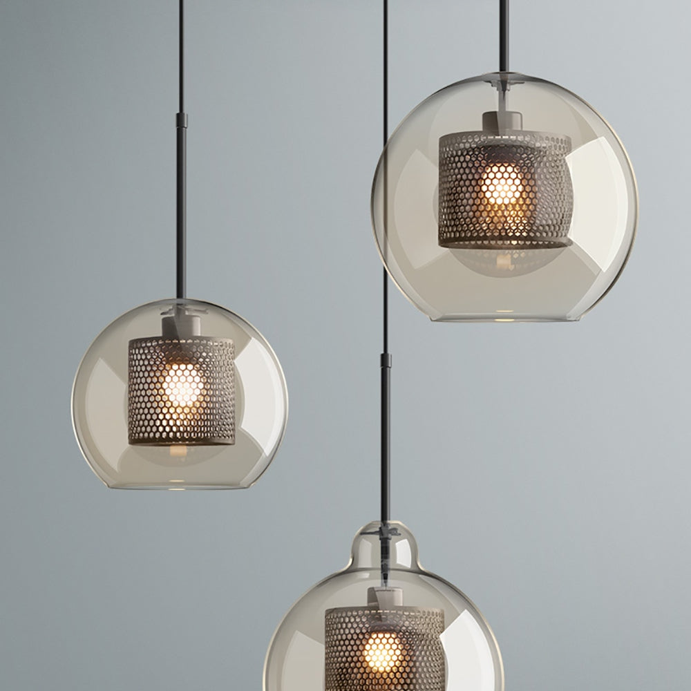 Chiswick Glass Ceiling Suspension Light Lighting Lobby