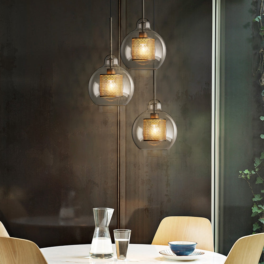 Chiswick Glass Ceiling Suspension Light Lighting Lobby