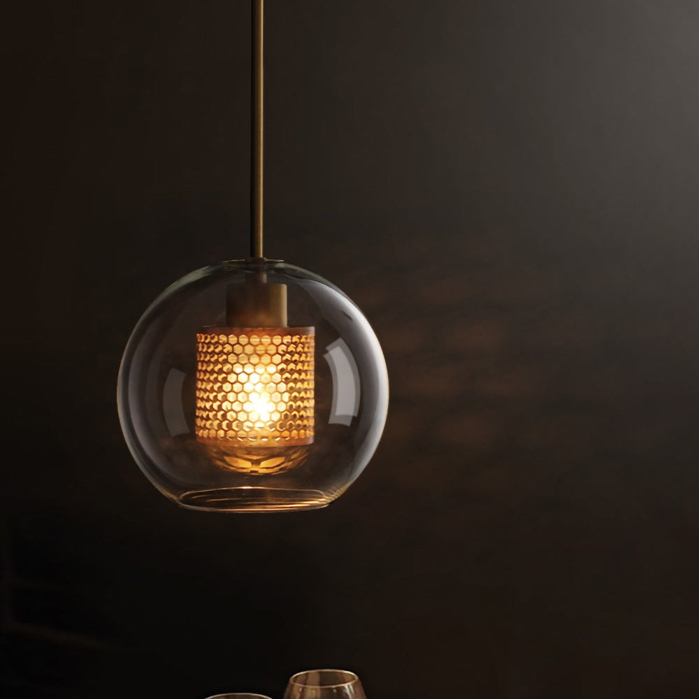 Chiswick Glass Ceiling Suspension Light Lighting Lobby