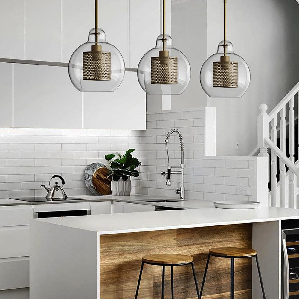 Chiswick Glass Ceiling Suspension Light Lighting Lobby