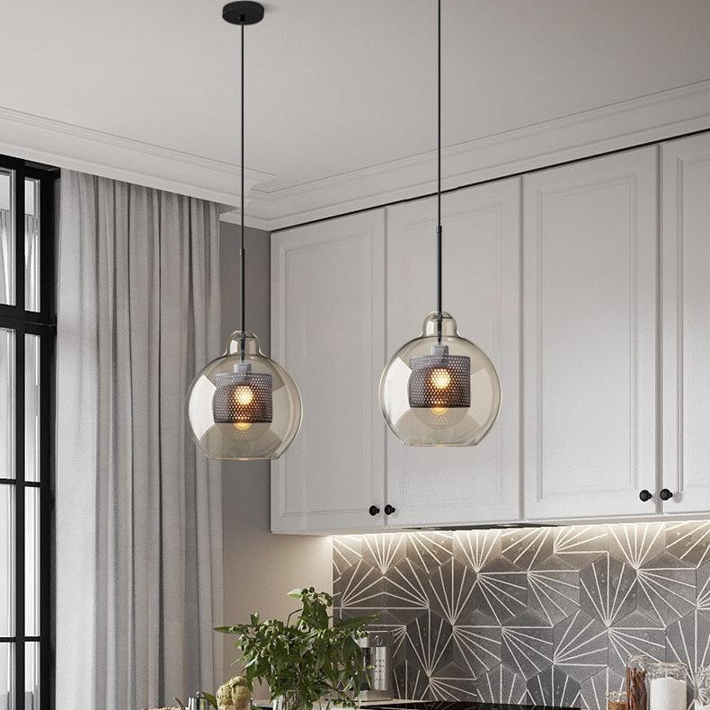 Chiswick Glass Ceiling Suspension Light Lighting Lobby