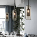 Chiswick Glass Ceiling Suspension Light Lighting Lobby