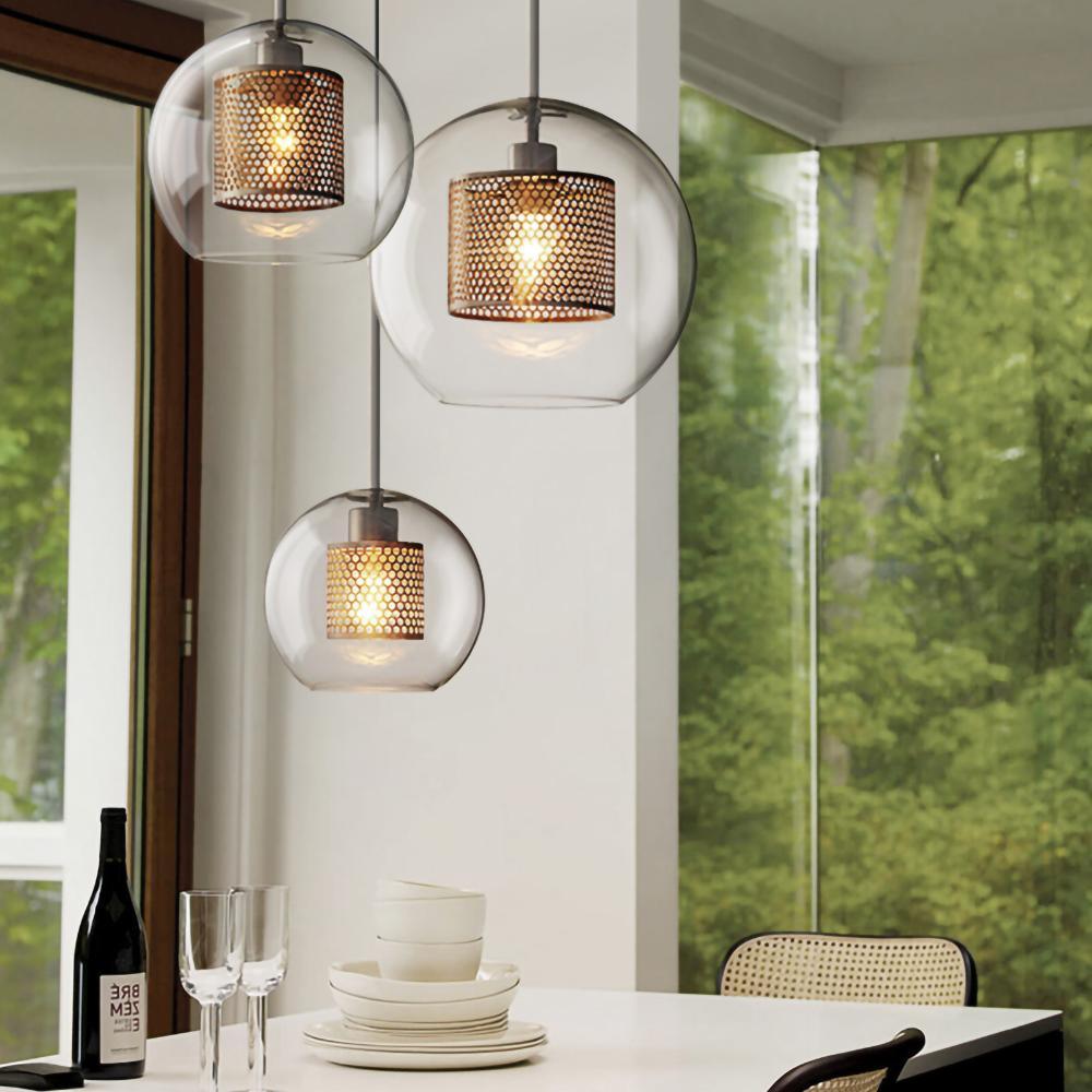 Chiswick Glass Ceiling Suspension Light Lighting Lobby