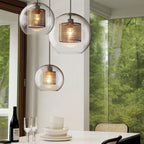 Chiswick Glass Ceiling Suspension Light Lighting Lobby