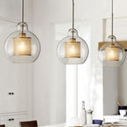 Chiswick Glass Ceiling Suspension Light Lighting Lobby