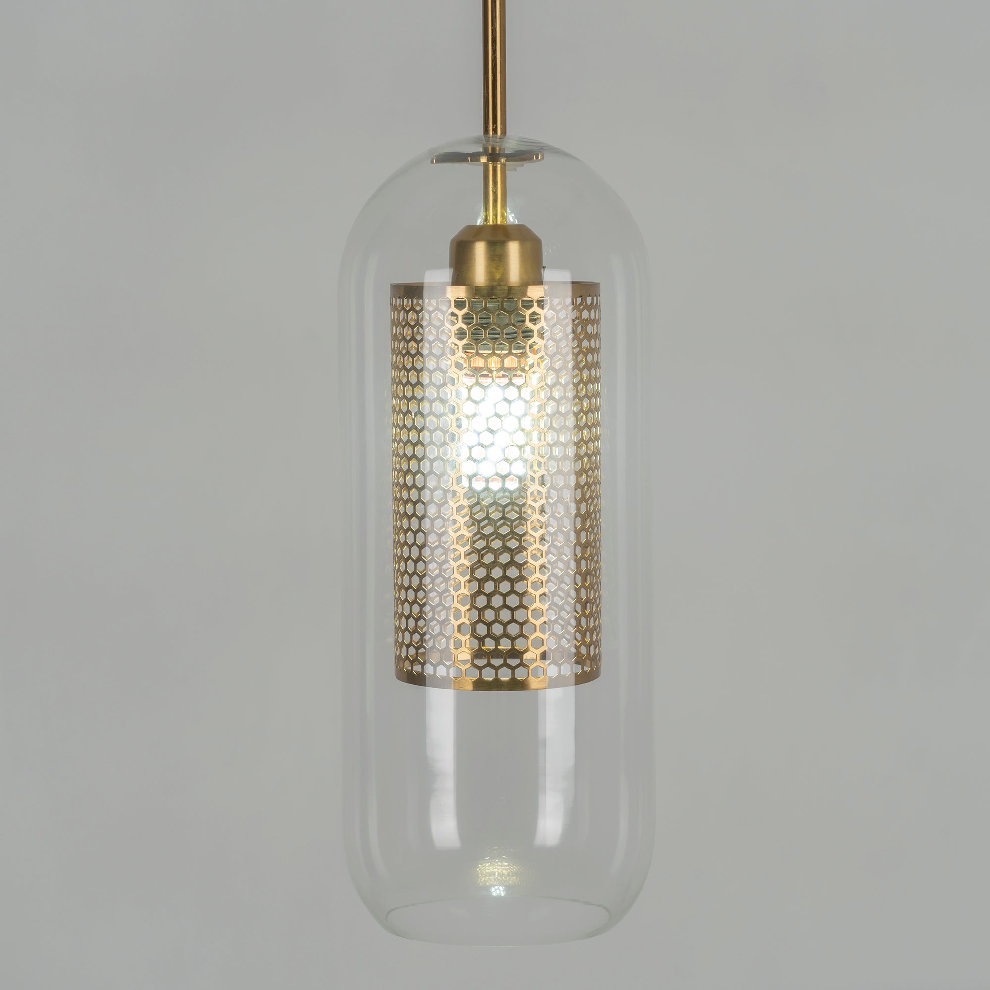 Chiswick Glass Ceiling Suspension Light Lighting Lobby
