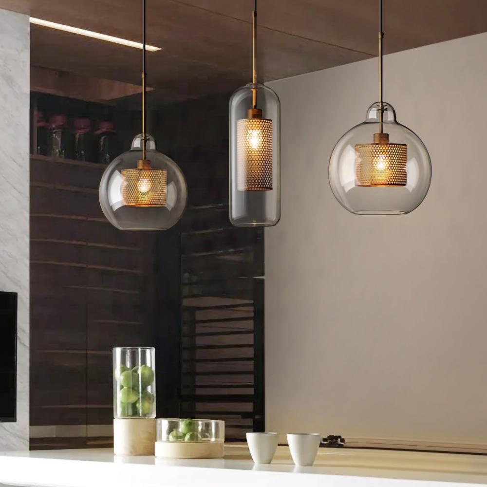 Chiswick Glass Ceiling Suspension Light Lighting Lobby