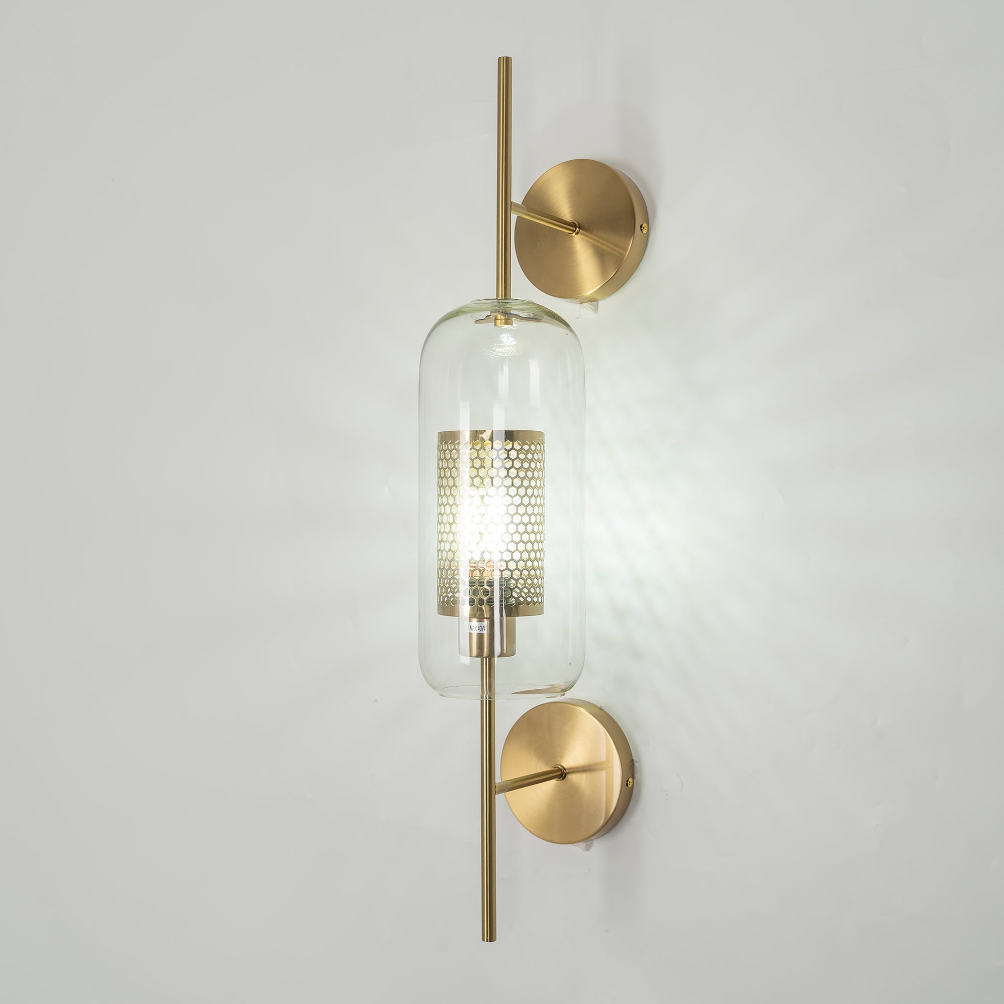 Chiswick Glass Sconce Light Lighting Lobby