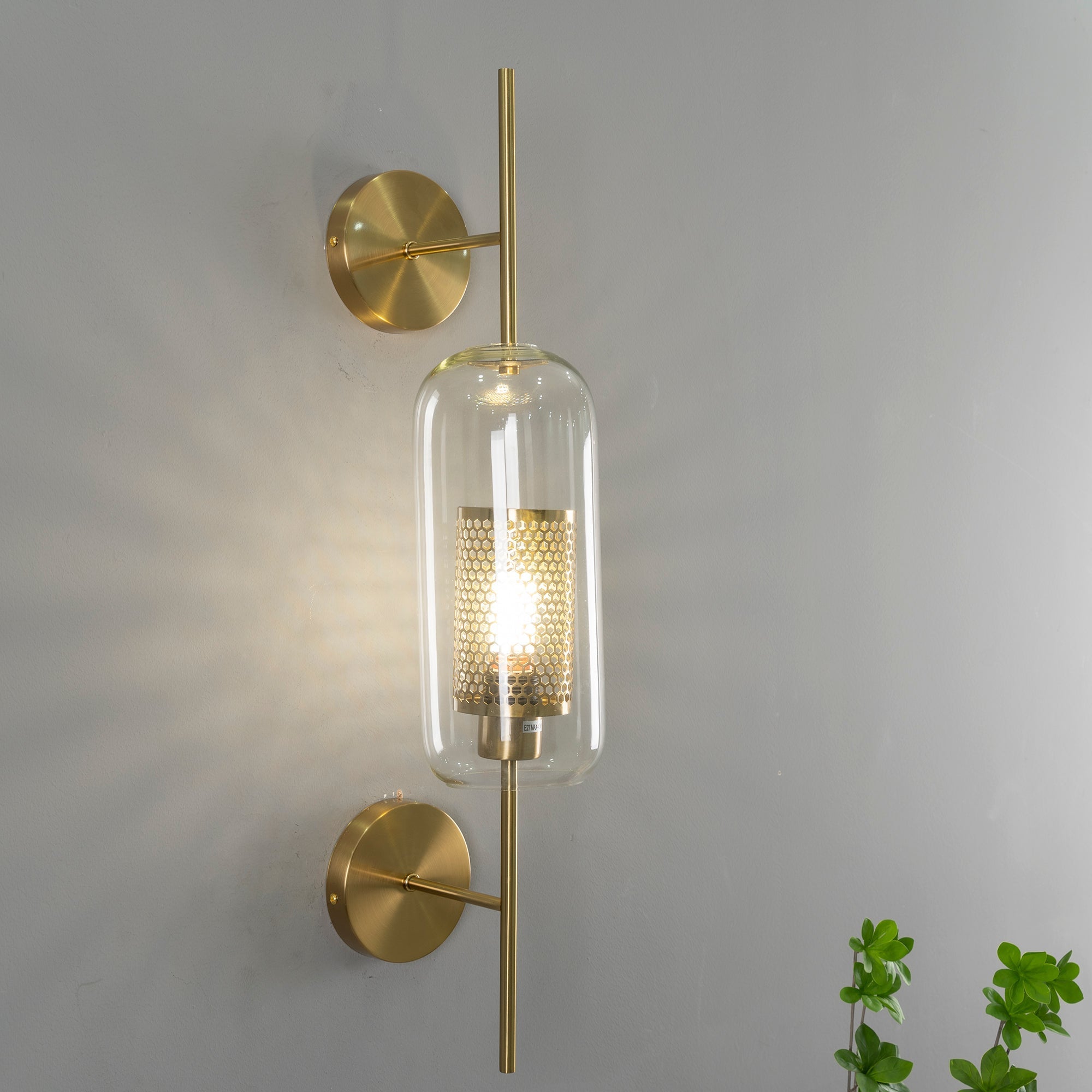 Chiswick Glass Sconce Light Lighting Lobby