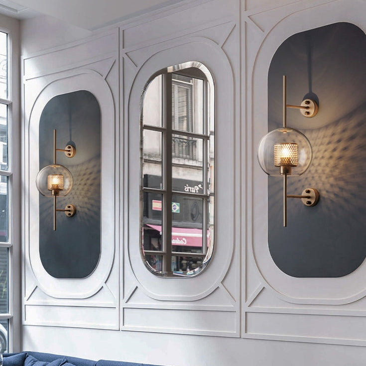 Chiswick Glass Sconce Light Lighting Lobby