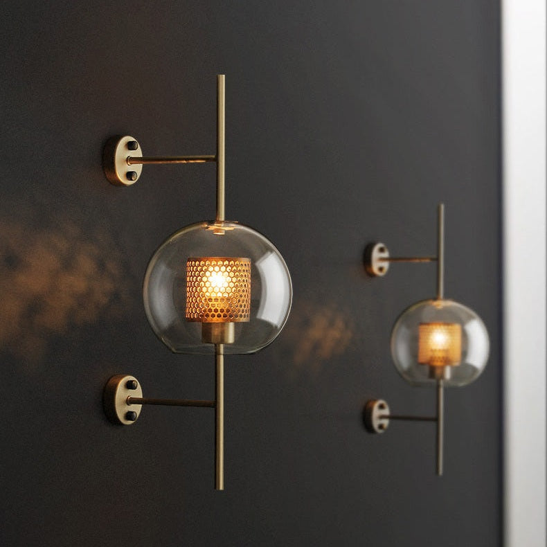 Chiswick Glass Sconce Light Lighting Lobby