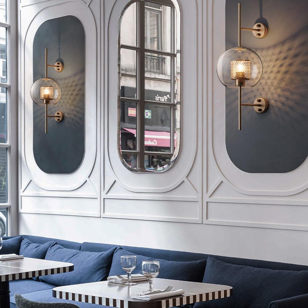 Chiswick Glass Sconce Light Lighting Lobby