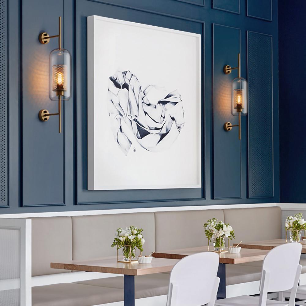 Chiswick Glass Sconce Light Lighting Lobby