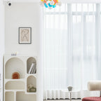 Circular Macaron Pendant Light Lighting Lobby