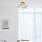 Circular Macaron Pendant Light Lighting Lobby
