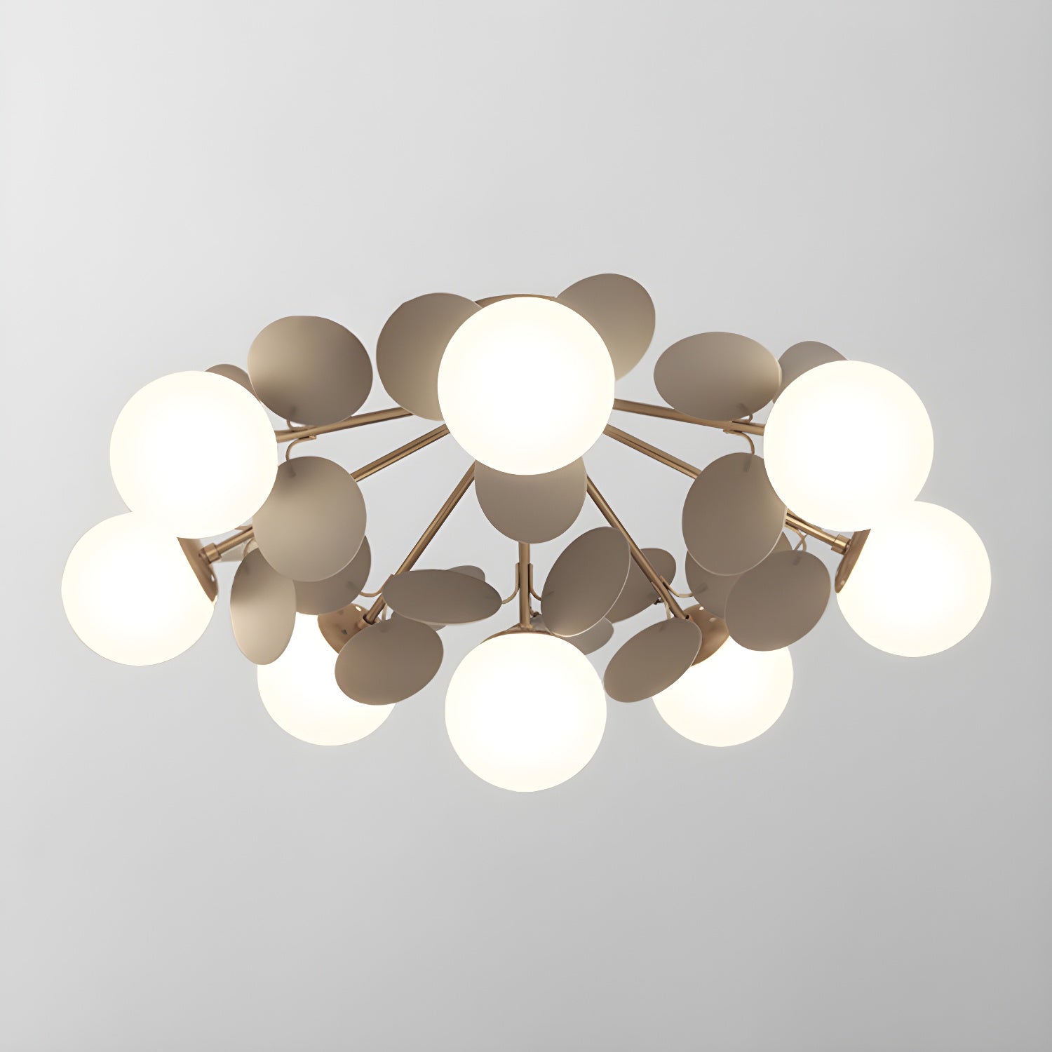 Circular Macaron Pendant Light Lighting Lobby