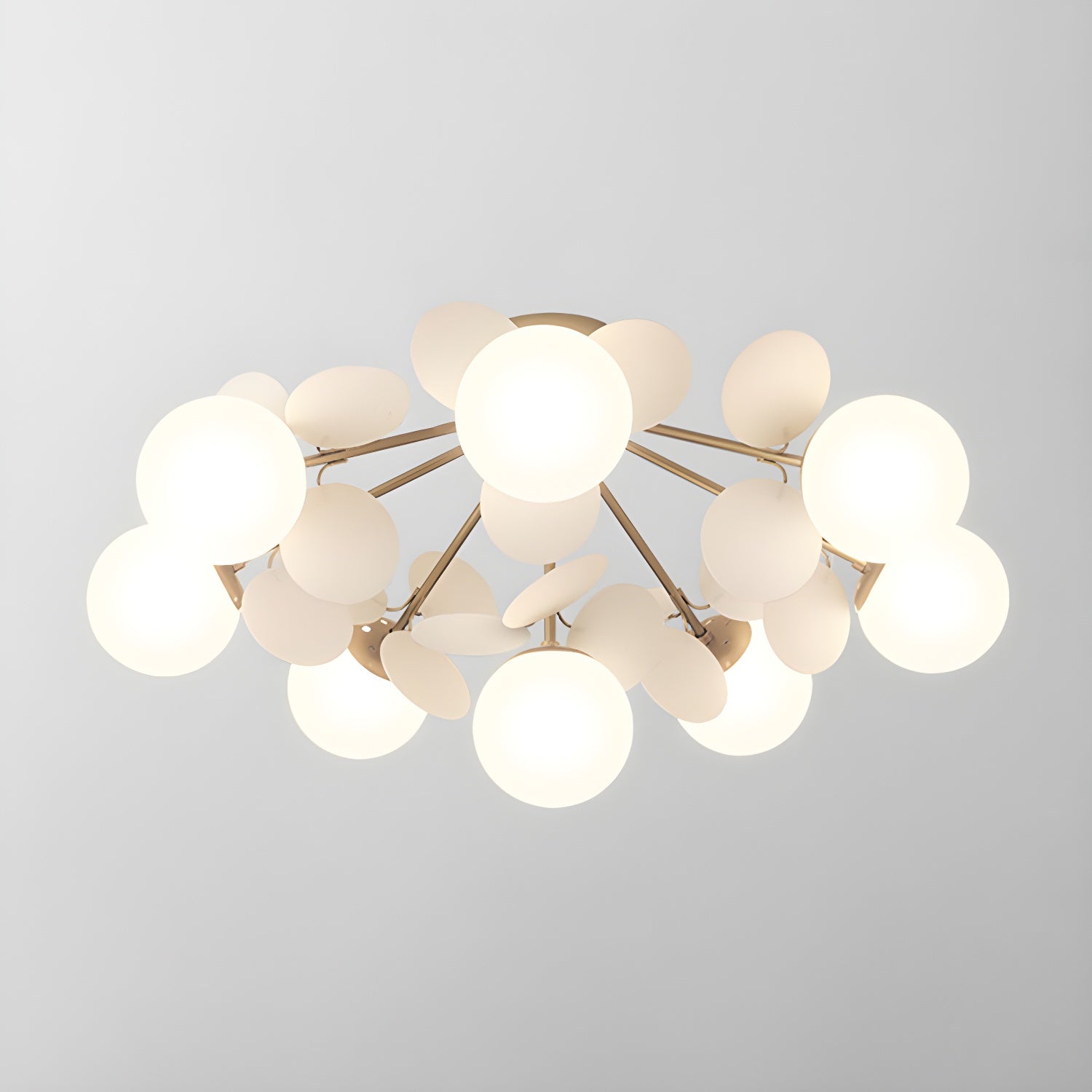 Circular Macaron Pendant Light Lighting Lobby