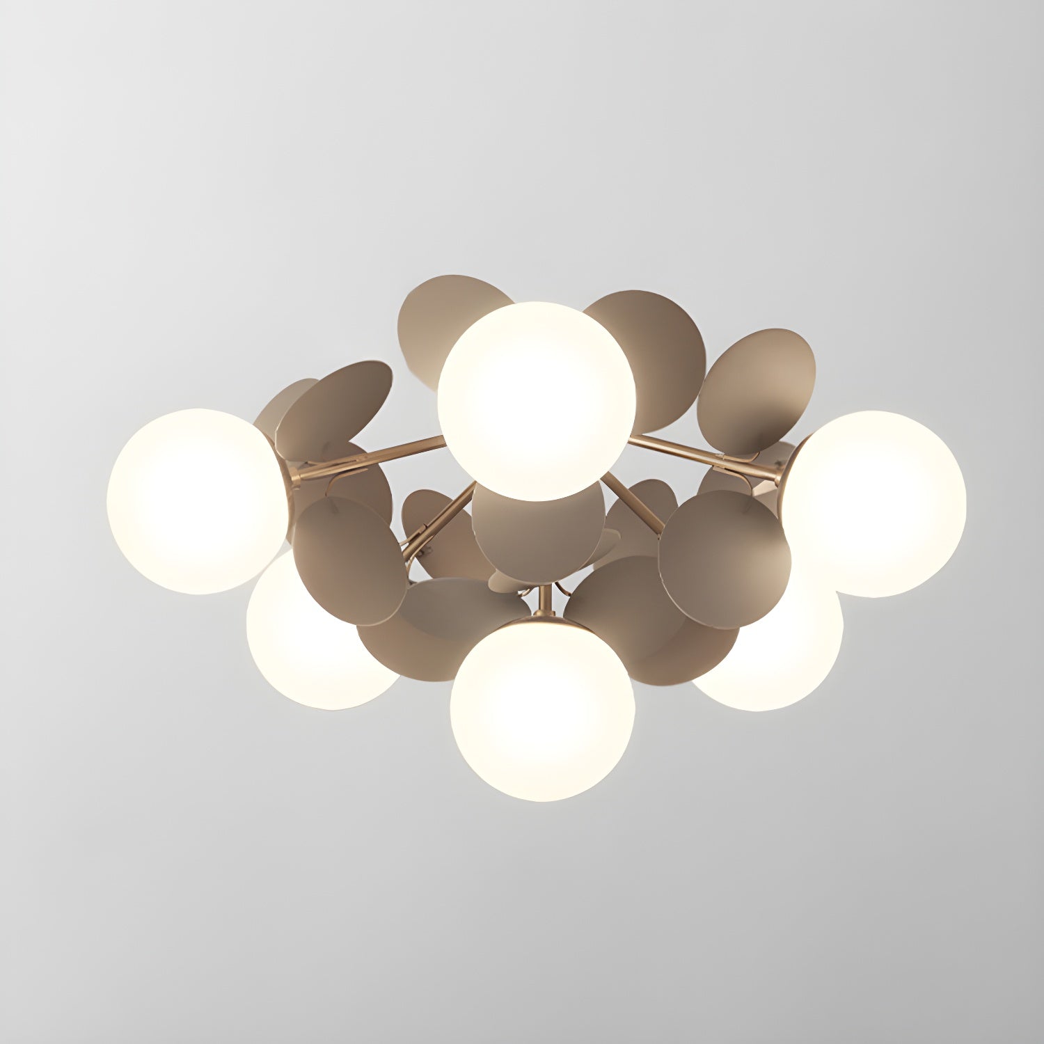 Circular Macaron Pendant Light Lighting Lobby