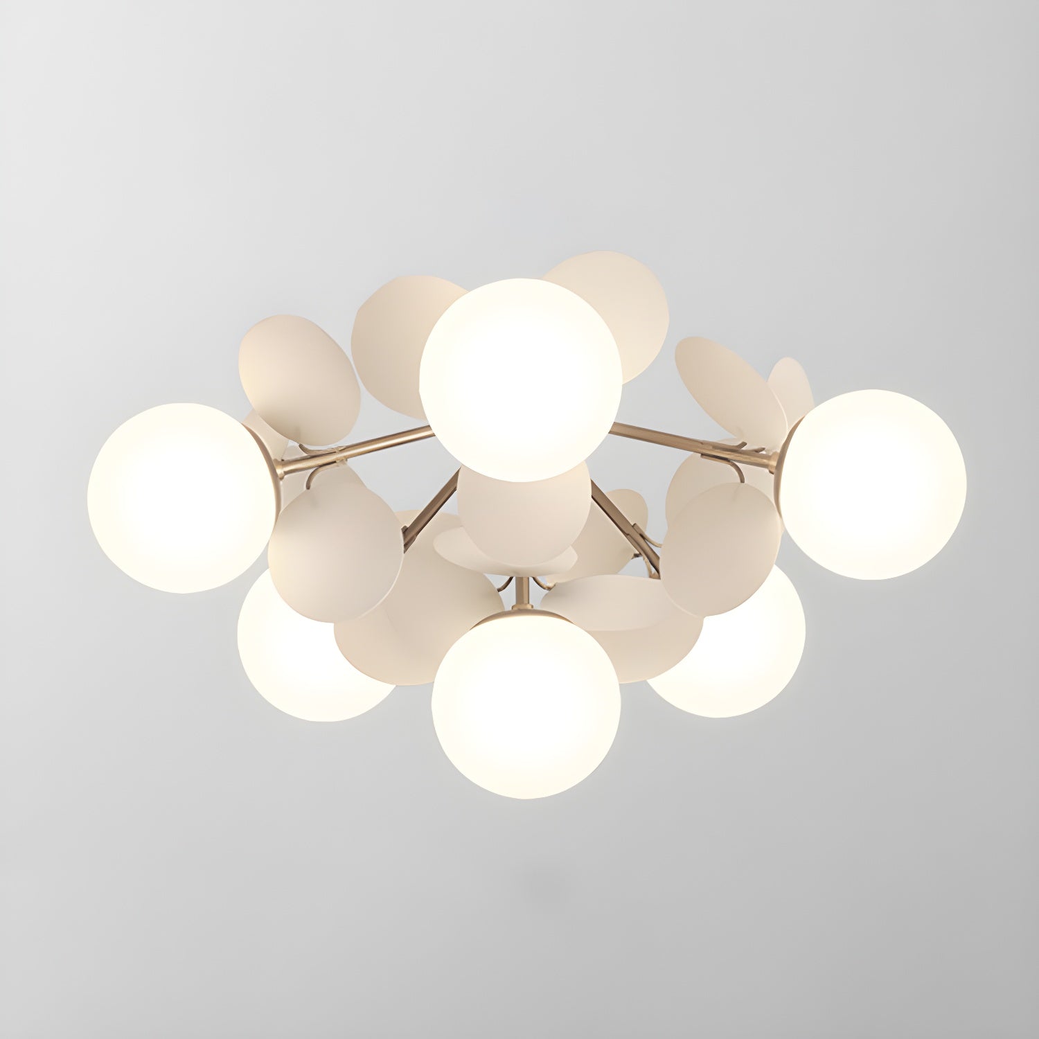 Circular Macaron Pendant Light Lighting Lobby